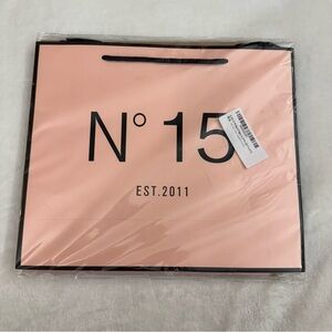 N°15 Pink Birthday Tote gift bag